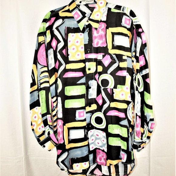 Yashi Yamamuri Men’s Button Down Shirt Long Sleeved Shirt – L - Picture 4 of 5